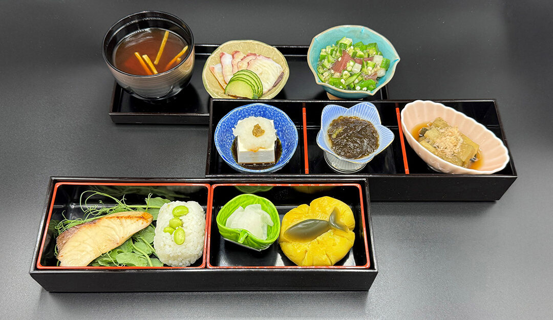 Summer kaiseki menu
