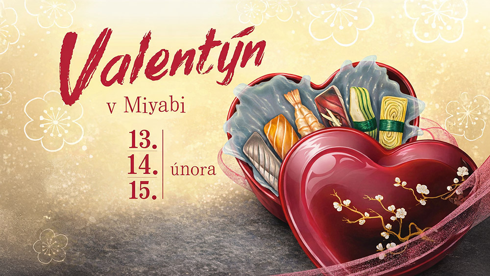 Valentýnské menu v Miyabi!