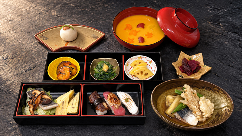 Aki kaiseki menu
